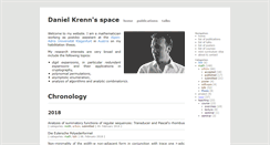Desktop Screenshot of danielkrenn.at
